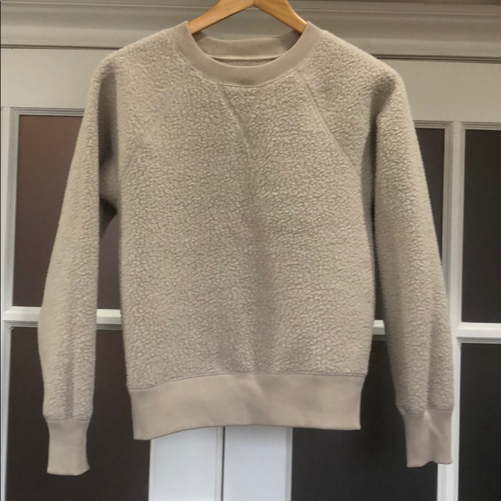 Everlane ReNew fleece raglan sweatshirt